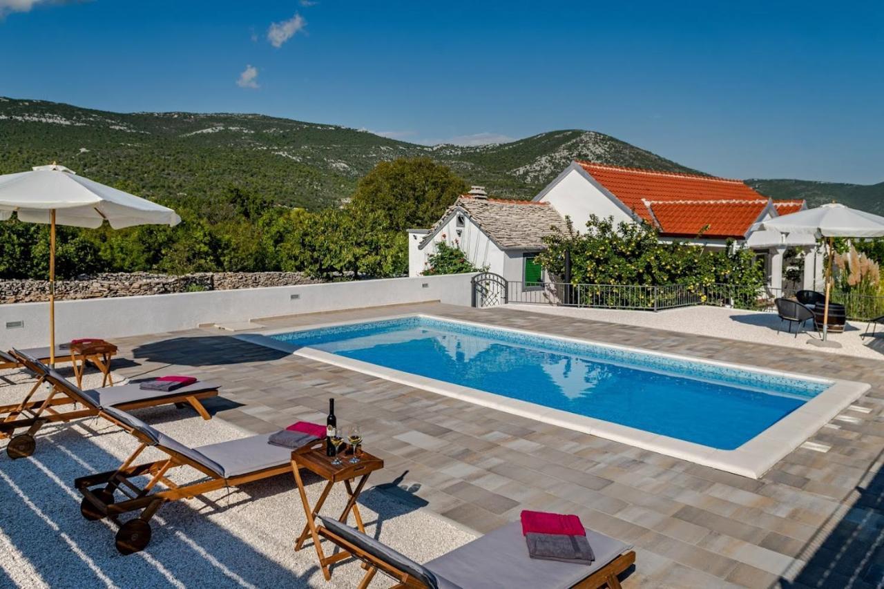 House Camellia With Fenced Pool And Playground Villa Blizna Donja Екстериор снимка