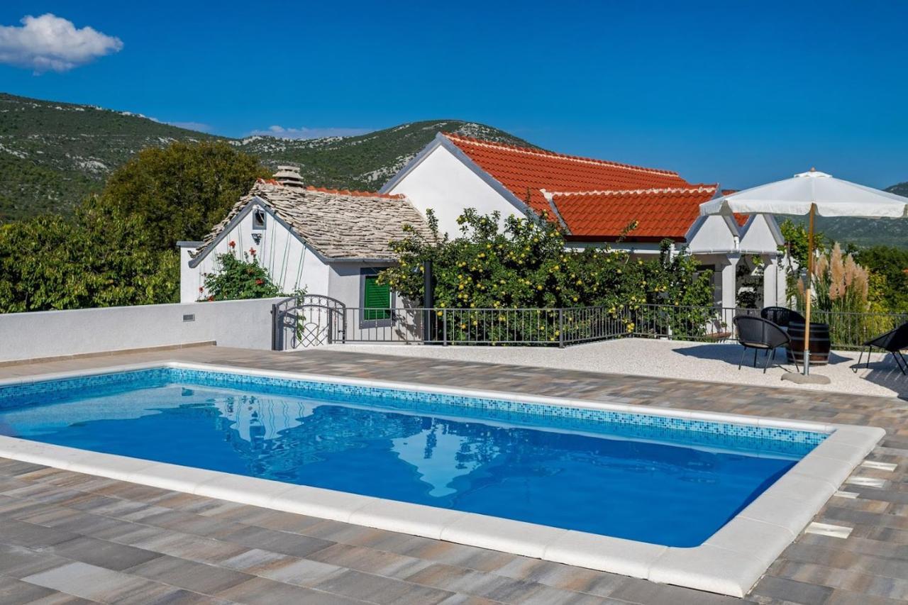 House Camellia With Fenced Pool And Playground Villa Blizna Donja Екстериор снимка